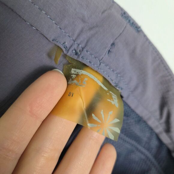 Athleta Purple Nylon Spandex Capri Pants Size 8 Tall - Picture 5 of 7